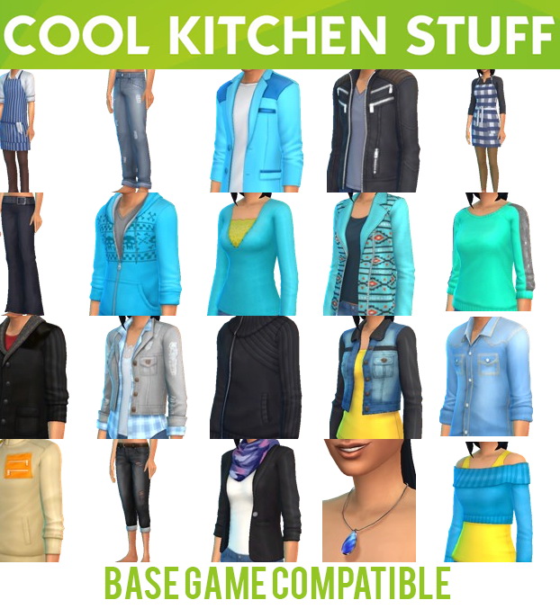 Base Game compatible Cool Kitchen Stuff at Jenni Sims » Sims 4 Updates