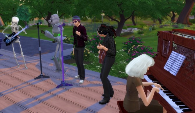 Alternative Microphone + Stand (Mirror Functions) by Esmeralda at Mod