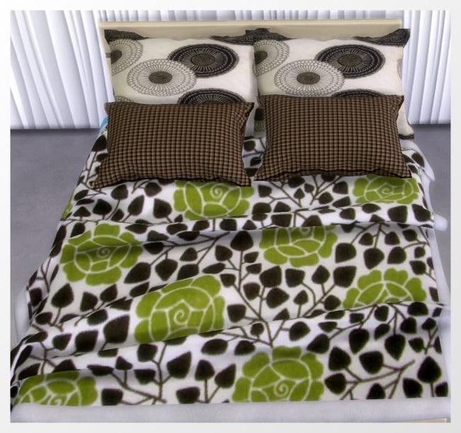 Bed Blankets & Pillows at All 4 Sims » Sims 4 Updates