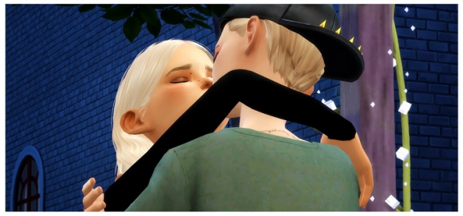 First Kiss posepack at Dani Paradise » Sims 4 Updates