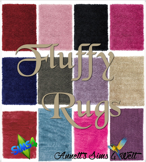 Fluffy Rugs at Sims 4 Welt » Sims 4 Updates