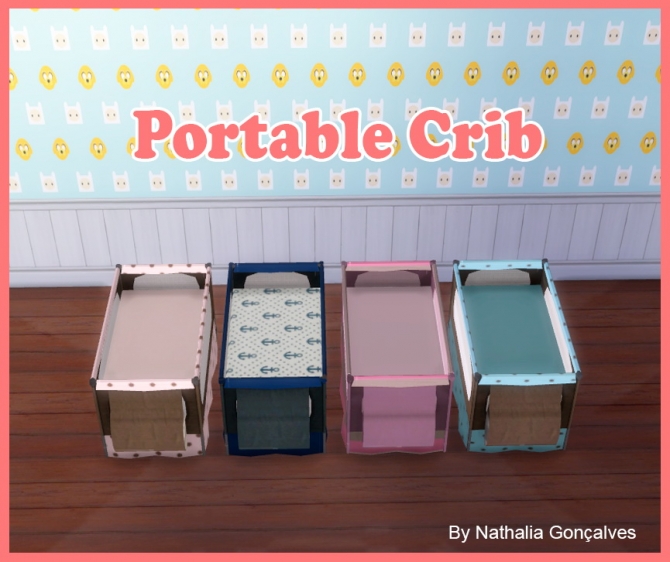 Portable Crib at Nathalia Sims » Sims 4 Updates