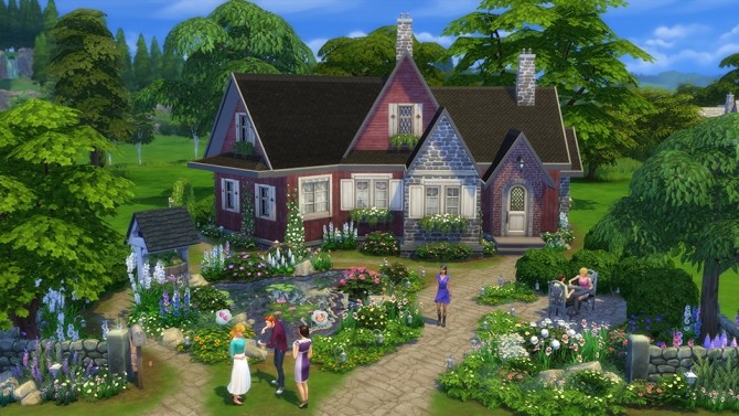 9 Awesome Romantic Garden Stuff Lots by SimGuruDrake at The Sims™ News