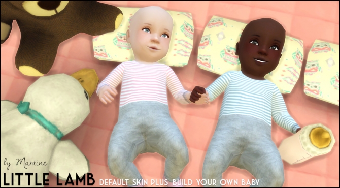Little lamb skin + DIY baby at Martine’s Simblr » Sims 4 Updates