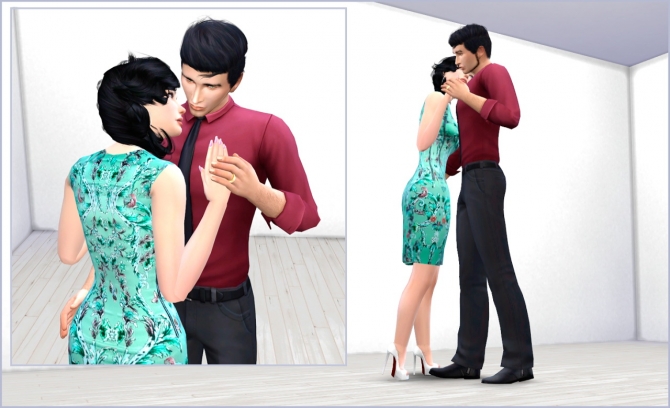 Slow dance poses at Rethdislove » Sims 4 Updates