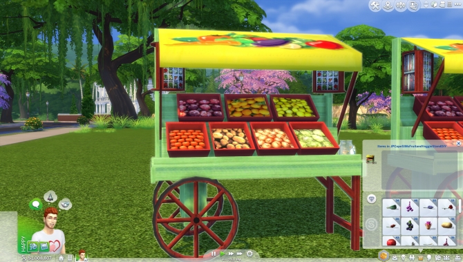 Fruitand Veggie Stands by JPCopeSIMs at » Sims 4 Updates