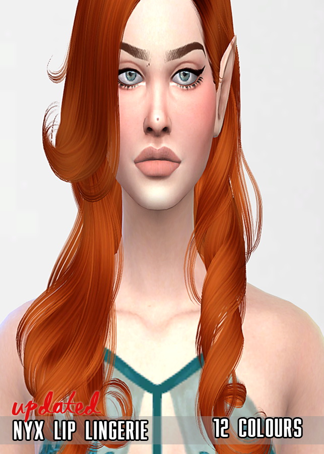 Nyx lips updated at Sims by Skye » Sims 4 Updates