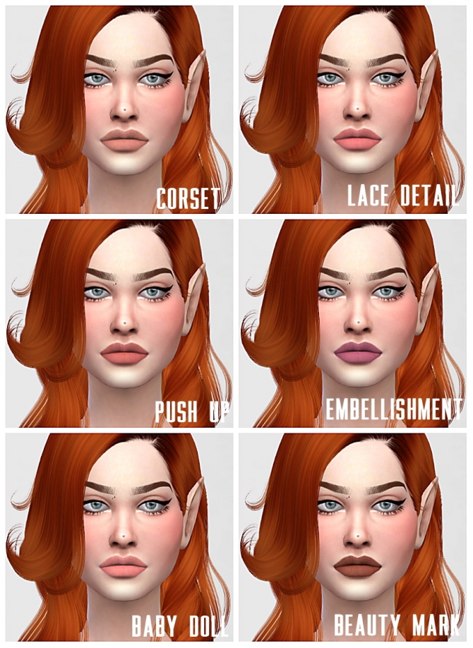 Nyx lips updated at Sims by Skye » Sims 4 Updates