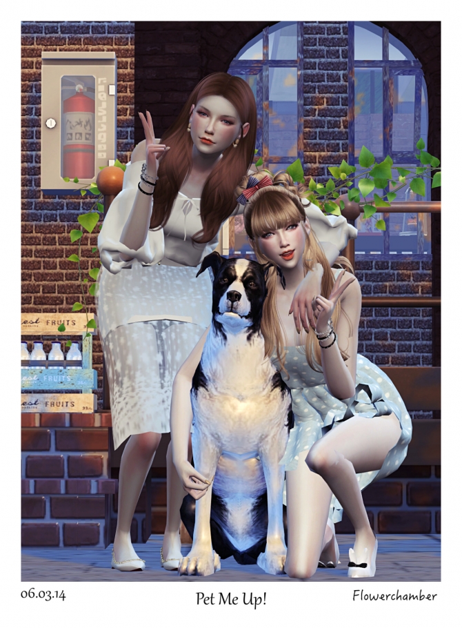 PET ME UP Poses Sets at Flower Chamber » Sims 4 Updates