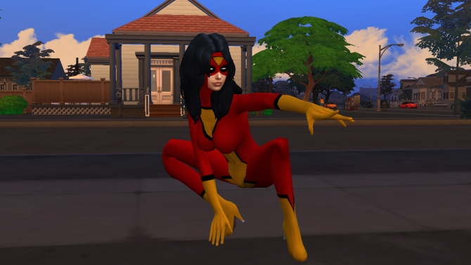Spiderwomen Costume by G1G2 at » Sims 4 Updates