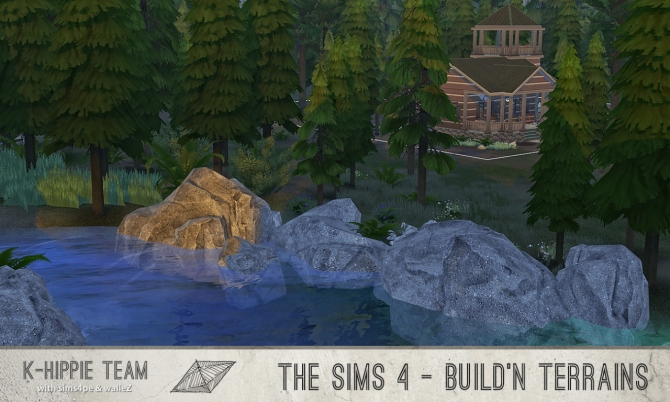 Rocks Terrain Replacement Oktober Update at Khippie » Sims 4 Updates