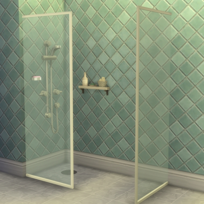 BuildaShower Kit by Madhox at Mod The Sims » Sims 4 Updates