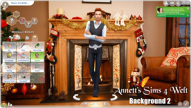 CAS Backgrounds Christmas 2016 Rooms at Sims 4 Welt » Sims 4 Updates