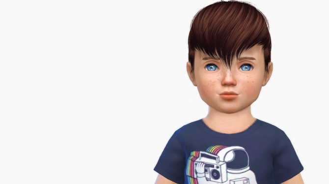 Anto Scream Hair Toddler Version at Simiracle » Sims 4 Updates (670 x 374 Pixel)
