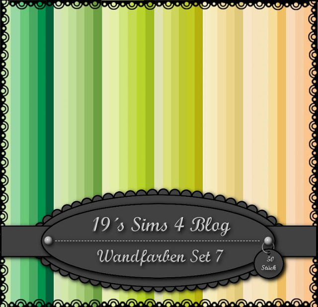 Wall Paint Set 7 at 19 Sims 4 Blog » Sims 4 Updates