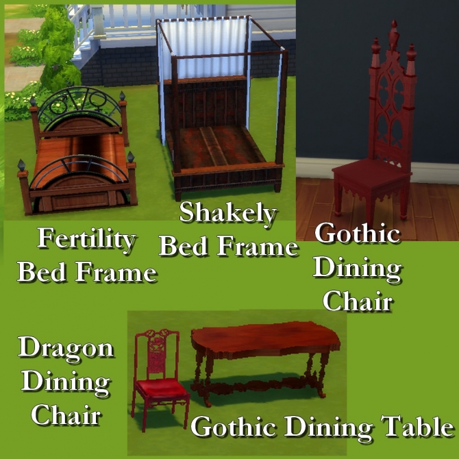Woodworking Custom Furniture 6 by Leniad at Mod The Sims » Sims 4 Updates