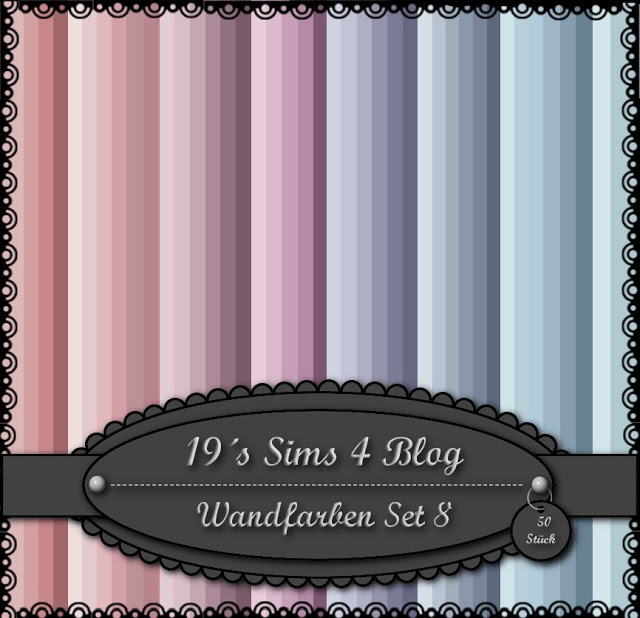 Wall Paint Set 8 at 19 Sims 4 Blog » Sims 4 Updates