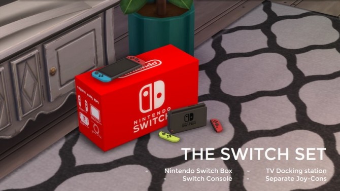 Nintendo SWITCH by littledica at Mod The Sims » Sims 4 Updates