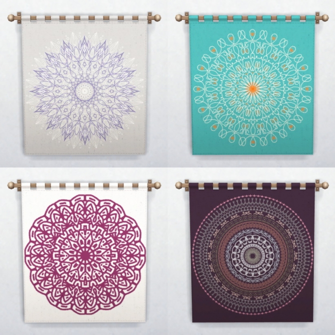 tapestries » Sims 4 Updates » best TS4 CC downloads