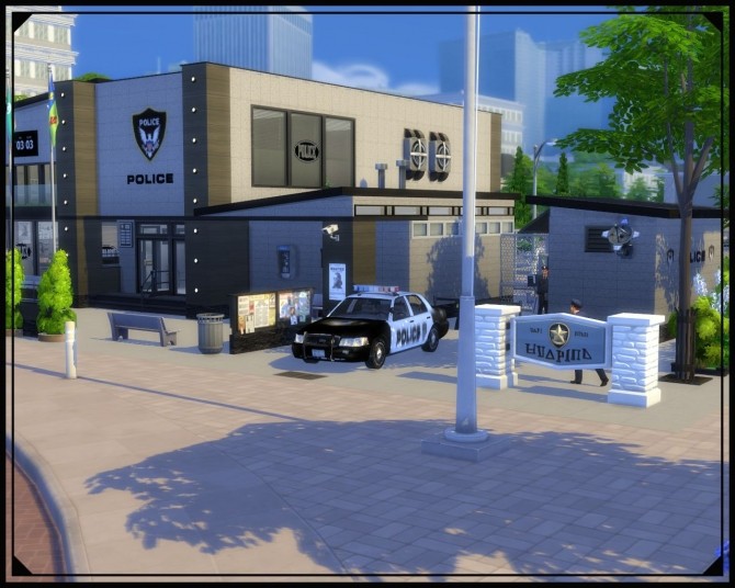 Willow Creek Police station at Nagvalmi » Sims 4 Updates