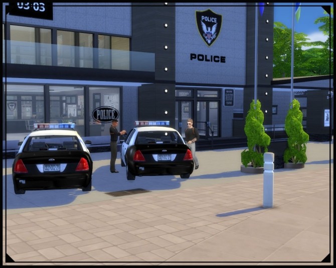 Sims 4 Police Station