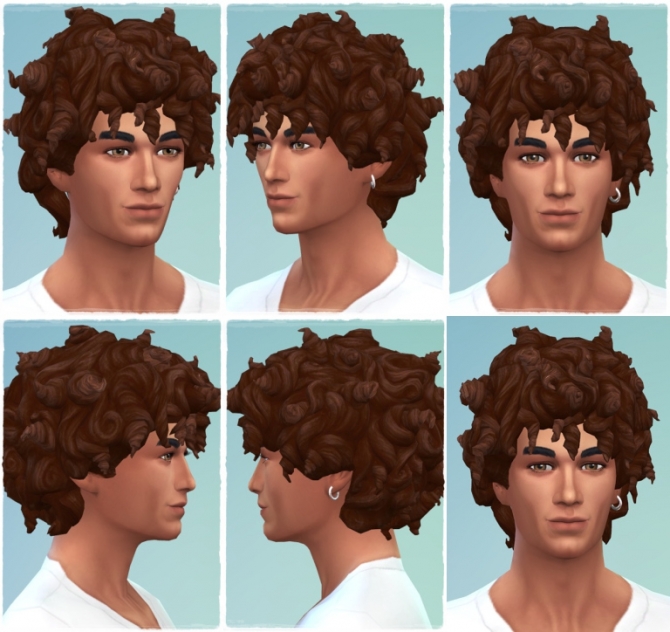More Tight Curls A at Birksches Sims Blog » Sims 4 Updates