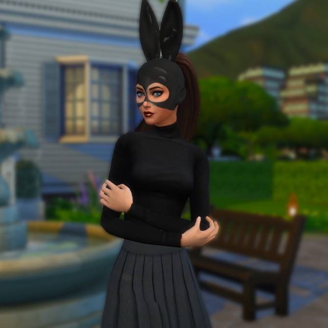 Bunny mask by SimRaees57 at Mod The Sims » Sims 4 Updates