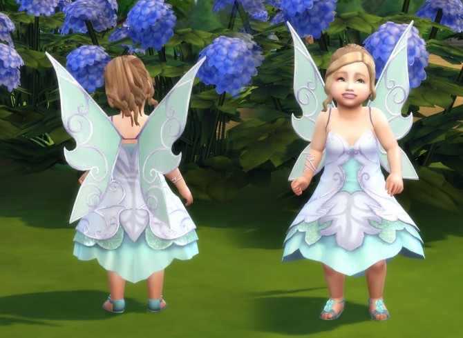 Fairy Dress for Toddlers at My Stuff » Sims 4 Updates