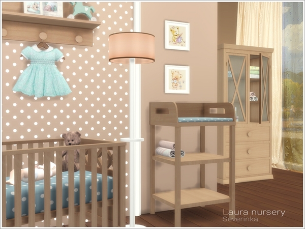 Laura nursery by Severinka at TSR » Sims 4 Updates
