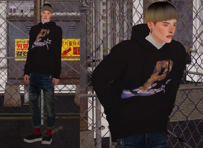 Hoodie at BY2OL » Sims 4 Updates