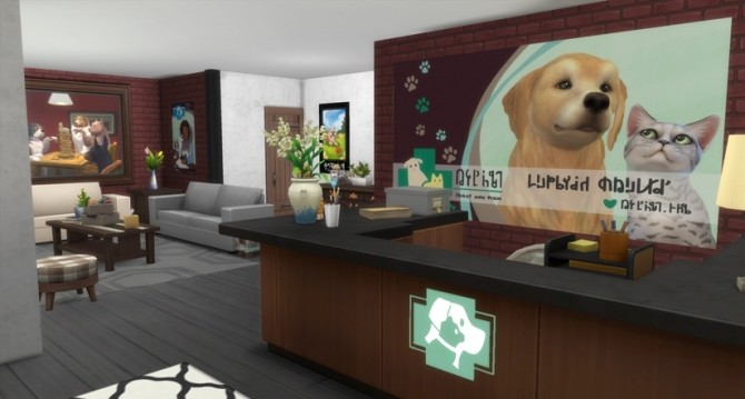 Miaou vet clinic by Flash at Sims Artists » Sims 4 Updates