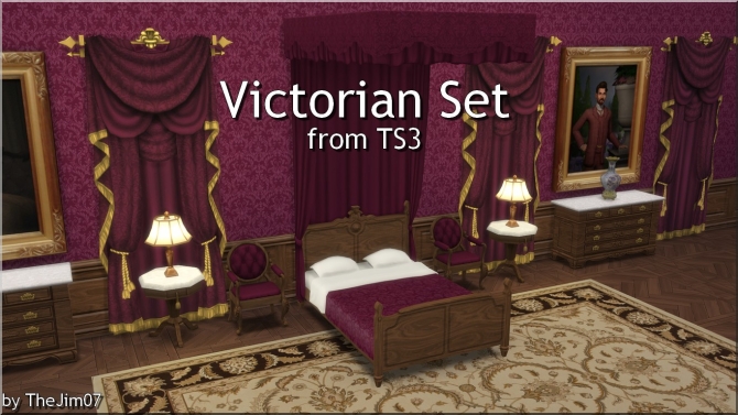 Victorian Set from TS3 by TheJim07 at Mod The Sims » Sims 4 Updates