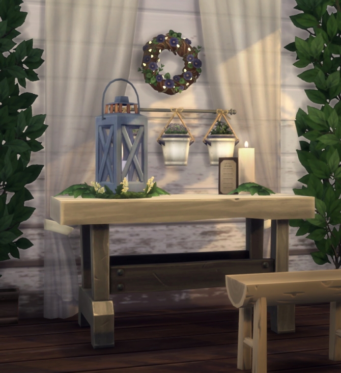 Rustic Romance fanmade stuff pack at The Plumbob Tea Society » Sims 4