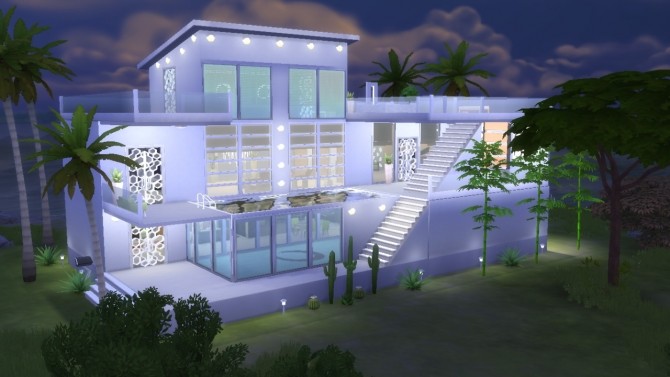 Modern House Mila (no CC) at Tatyana Name » Sims 4 Updates