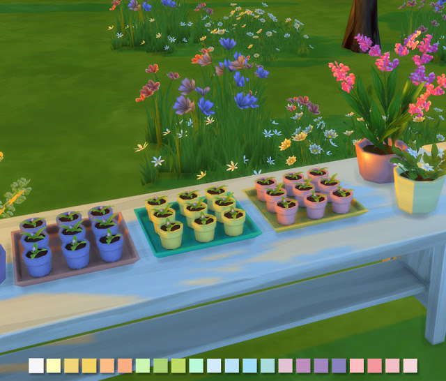 Sims 4 Pots