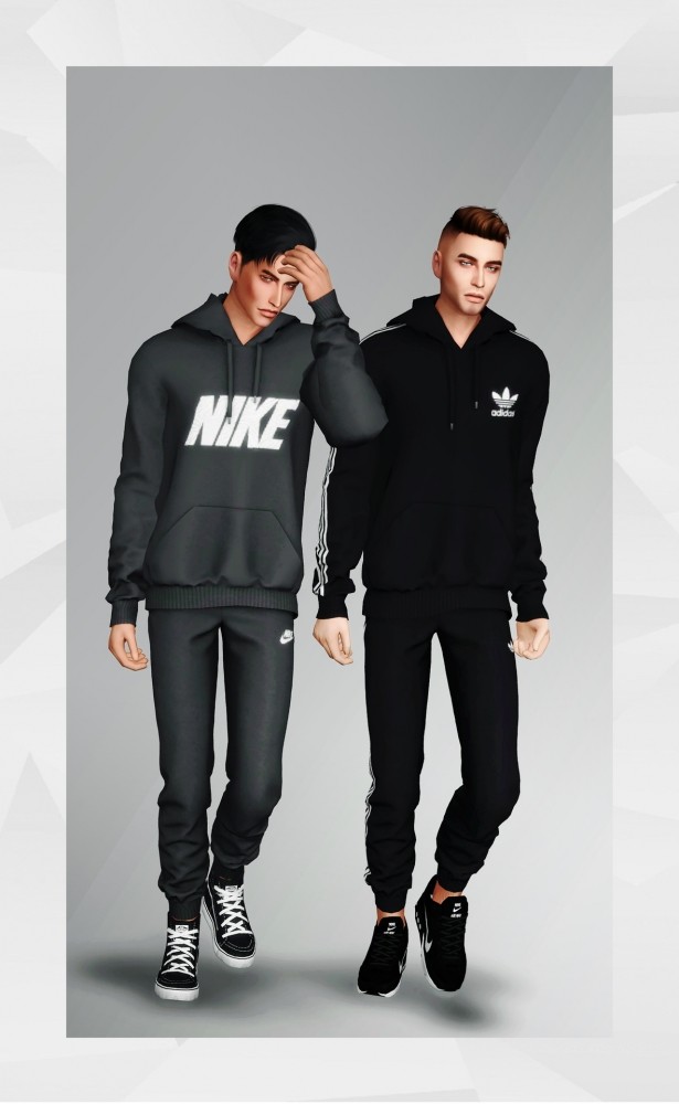 Jogging Suit at Gorilla » Sims 4 Updates