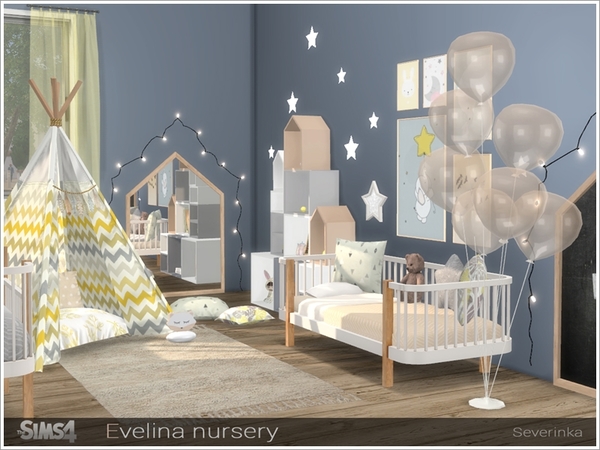 Evelina nursery by Severinka at TSR » Sims 4 Updates