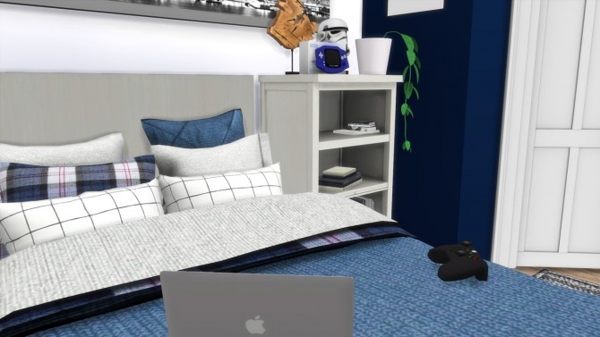 TEENAGE BOY BEDROOM at MODELSIMS4 » Sims 4 Updates