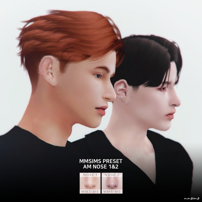 Preset am Nose 1 & 2 at MMSIMS » Sims 4 Updates
