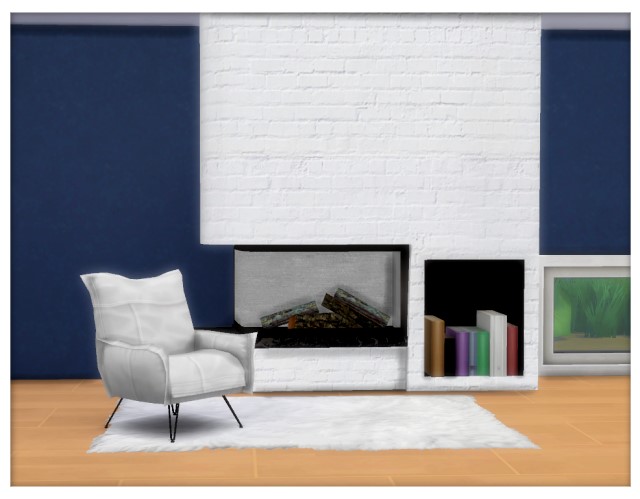 Modern Fireplace by Oldbox at All 4 Sims » Sims 4 Updates
