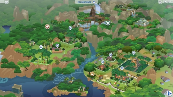 Rebuilt Worlds by prettypetalgirl at Mod The Sims » Sims 4 Updates