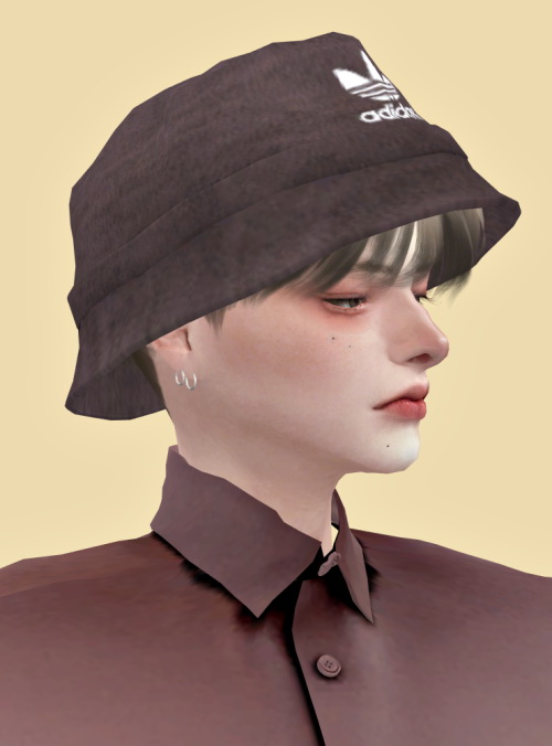 Corduroy bucket hat at Lemon Sims 4 » Sims 4 Updates