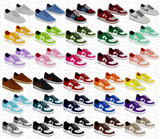 Sims 4 CC Nike Shos