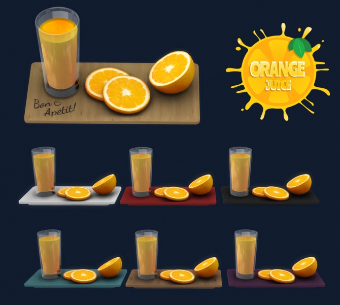 Orange Juice at Leo Sims » Sims 4 Updates