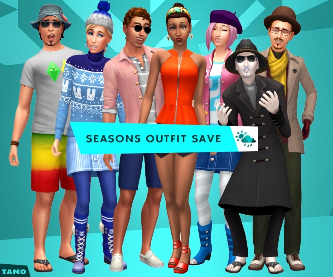 Sims 4 Seasons CC