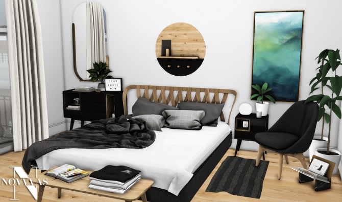 RANDOM BEDROOM SET at Novvvas » Sims 4 Updates