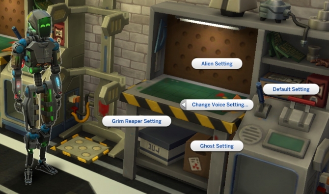 Servo Voice Changing Option by SweeneyTodd at Mod The Sims » Sims 4 Updates