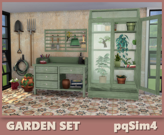 Garden Set at pqSims4 » Sims 4 Updates