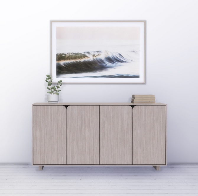 Vidja Sideboard Vidja Sideboard at Heurrs » Sims 4 Updates