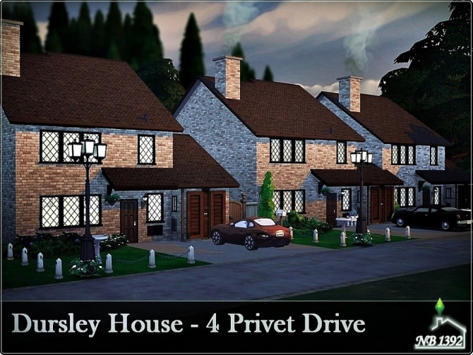 Dursley House 4 Privet Drive by nobody1392 at TSR » Sims 4 Updates